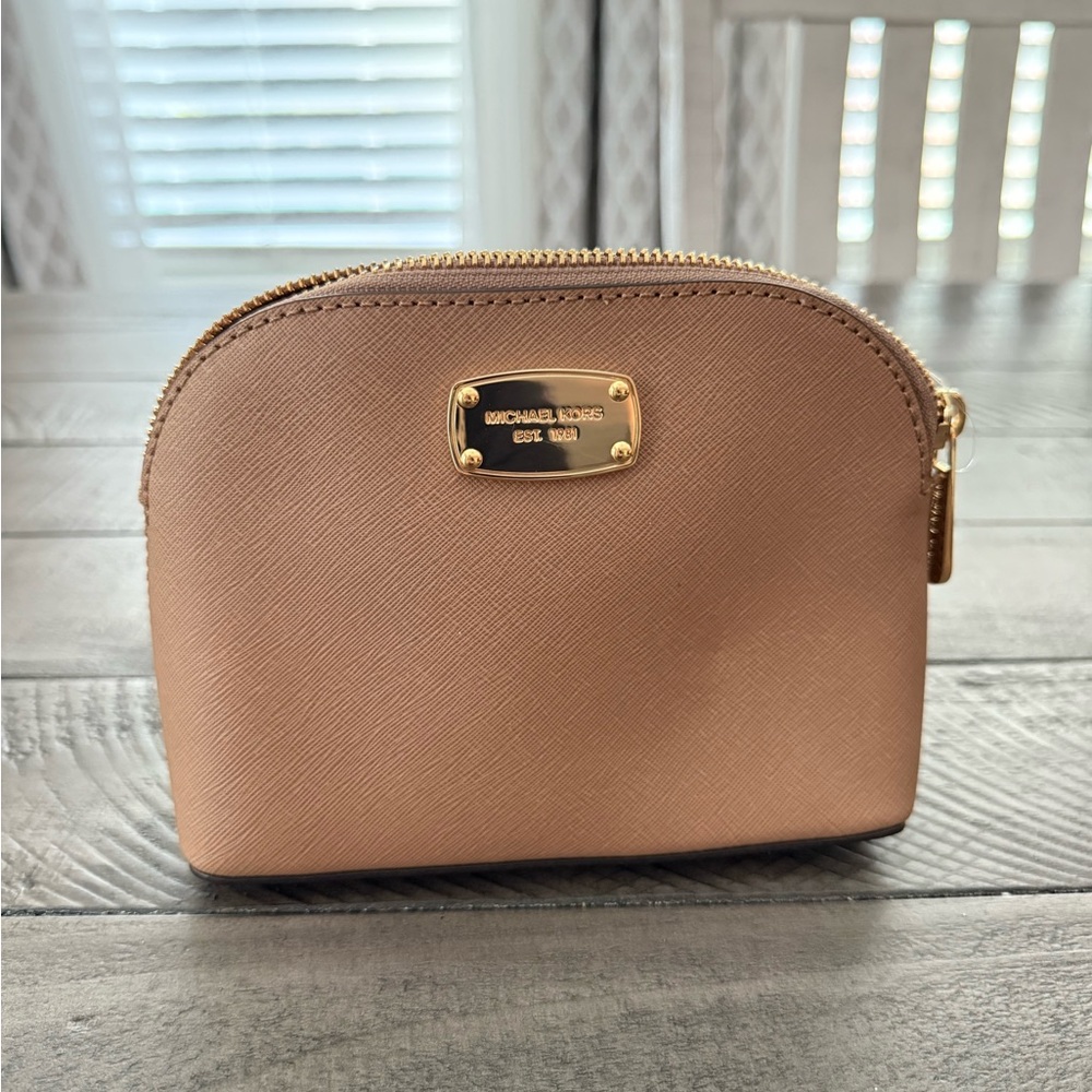 Michael Kors Saffiano Leather Cindy Travel Pouch
